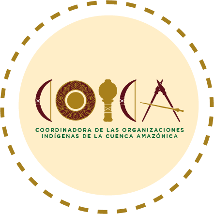 COICA logo: Coordinator of Indigenous Organizations of the Amazon Basin