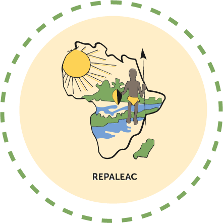 logo of The Network of Indigenous and 
Local Populations for the Sustainable 
Management of Forest Ecosystems in Central 
Africa (REPALEAC)