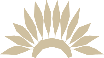 indigenous feathered headpiece illustration